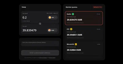 Arpokrat Swap: badilisha sarafu zako za crypto bila kuacha athari